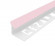 Заказать Внутренний угол ПВХ для плитки 8 мм Cezar 104 Розовый 2,5 м 