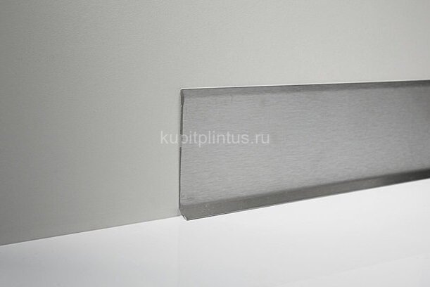 Заказать Плинтус напольный алюминиевый Евротрим L-60 2157 60 мм Матовое серебро 2,95 м Заказать Плинтус напольный алюминиевый Евротрим L-60 2157 60 мм Матовое серебро 2,95 м