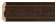 Заказать Потолочный плинтус Decomaster 173-1 Темный шоколад 57х57х2400 мм 