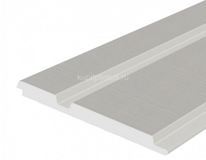 Заказать Стеновая панель 120х12 мм Hiwood LV133 S339S серый 2,7м 