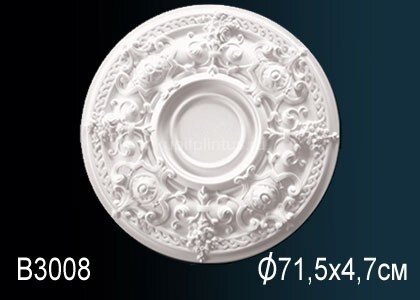 Заказать Потолочная розетка Перфект B3008 710 мм Заказать Потолочная розетка Перфект B3008 710 мм