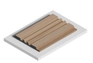 Стеновая панель 12х120 мм HiWood LV121 BR417 под дерево 2,7 м Стеновая панель 12х120 мм HiWood LV121 BR417 под дерево 2,7 м