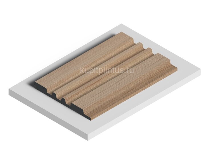 Заказать Стеновая панель 12х120 мм HiWood LV121 BR417 под дерево 2,7 м 