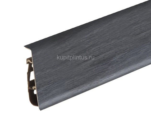 Заказать Напольный плинтус Cezar Hi-Line Prestige 75 мм цвет 327 под дерево 2,5 м 