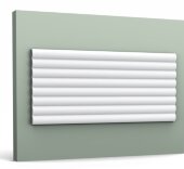 3D декоративная стеновая панель Orac Decor W110-2600 250х2600 мм белая