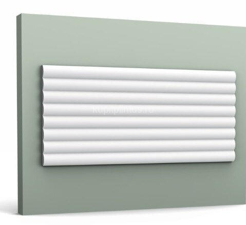 Заказать 3D декоративная стеновая панель Orac Decor W110-2600 250х2600 мм белая Заказать 3D декоративная стеновая панель Orac Decor W110-2600 250х2600 мм белая