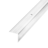 Порог угловой из алюминия без отделки Д5 Алюминий 2,7 м Порог угловой из алюминия без отделки Д5 Алюминий 2,7 м