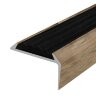 Заказать Порог угловой с черной резиновой вставкой Д01 КД Дуб венский 2,7 м Заказать Порог угловой с черной резиновой вставкой Д01 КД Дуб венский 2,7 м