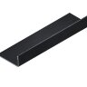 L-профиль 12.5 мм из нержавеющей стали NEEXY PVS94-18 BBL черный браш блестящий 2.7м