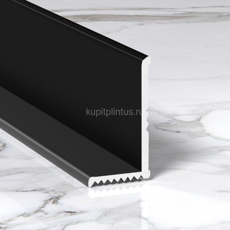 Заказать Алюминиевый внутренний уголок разнополочный 20х12 мм ПВ-206-28 черный матовый 2.7 м Заказать Алюминиевый внутренний уголок разнополочный 20х12 мм ПВ-206-28 черный матовый 2.7 м