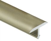 Алюминиевый профиль Т-образный 20 мм полукруглый Gunsen PV37-16 титан матовый 2,7 м Алюминиевый профиль Т-образный 20 мм полукруглый Gunsen PV37-16 титан матовый 2,7 м