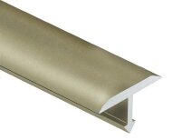 Алюминиевый профиль Т-образный 20 мм полукруглый Gunsen PV37-16 титан матовый 2,7 м Алюминиевый профиль Т-образный 20 мм полукруглый Gunsen PV37-16 титан матовый 2,7 м