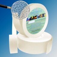 Лента виниловая водоотталкивающая самоклеящаяся Antislip System 25 мм Прозрачная ролик 18,3 м