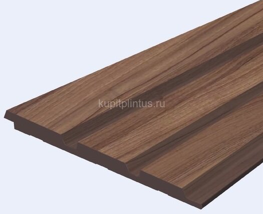 Заказать Стеновая панель Hiwood LV124 BR396 под дерево 120х12 мм 2,7 м 
