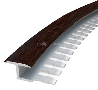 Заказать Профиль Т-образный гибкий 16 мм MP30 из ламинированного алюминия 30 Венге 2,7 м Заказать Профиль Т-образный гибкий 16 мм MP30 из ламинированного алюминия 30 Венге 2,7 м
