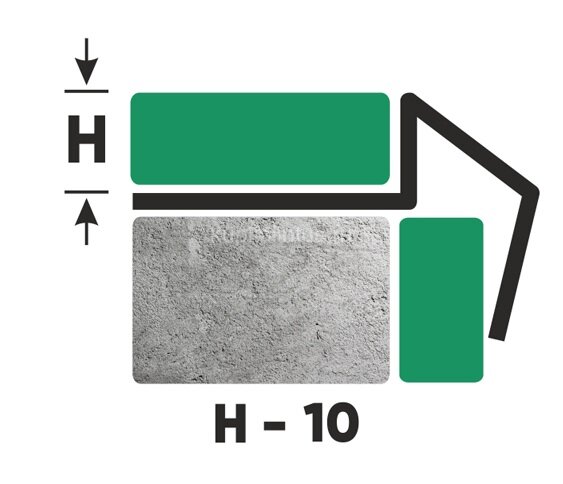Заказать Наружний профиль из нержавеющей стали для плитки 10 мм FX 10 S сатинированная сталь 2,7 м Заказать Наружний профиль из нержавеющей стали для плитки 10 мм FX 10 S сатинированная сталь 2,7 м