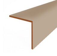 Уголок ПВХ двухсторонний IDEAL У20 отделочный 013 Темно-бежевый 2,7 м Уголок ПВХ двухсторонний IDEAL У20 отделочный 013 Темно-бежевый 2,7 м