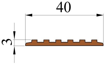 Заказать Самоклеющаяся полоса Не падай-40 из термоэластопласта Белая Заказать Самоклеющаяся полоса Не падай-40 из термоэластопласта Белая