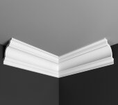 Угол внутренний к плинтусу Де-Багет П 01 50/50 (15*4) белый Угол внутренний к плинтусу Де-Багет П 01 50/50 (15*4) белый