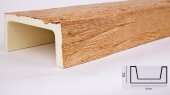 Декоративная балка из полиуретана 75х150 мм Уникс Славянский стиль СС2 Орех 3 м Декоративная балка из полиуретана 75х150 мм Уникс Славянский стиль СС2 Орех 3 м