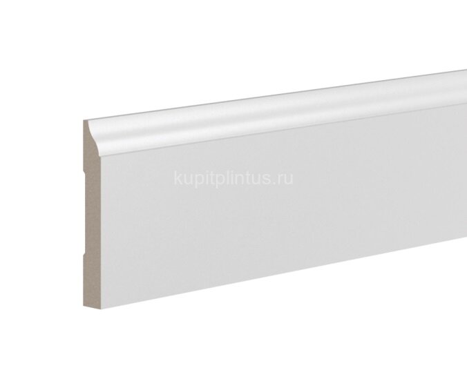 Заказать Плинтус напольный ЛДФ 12х83 мм Ultrawood Base 001 2,44 м 