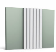 3D декоративная стеновая панель Orac Decor W111-2600 250х2600 мм белая 3D декоративная стеновая панель Orac Decor W111-2600 250х2600 мм белая