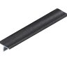 Профиль T-образный алюминиевый плоский 15 мм NEEXY PV35-46 BBL-D черный блестящий браш 2.7 м