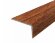 Заказать Угловой порог алюминиевый Д13 КД Дуб темный (декорированный) 2,7 м 