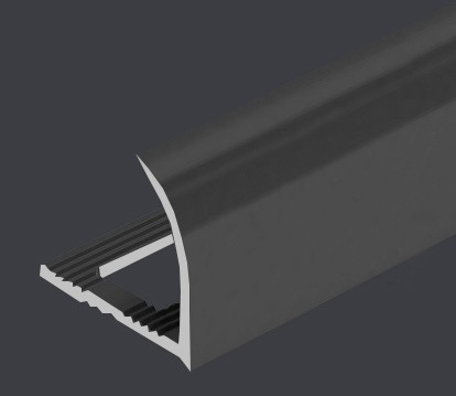 Заказать Алюминиевый C-образный профиль 12 мм PV24-18 черный матовый 2,7 м 