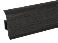 Плинтус напольный пластиковый IDEAL Комфорт 302 Венге черный 2,5 м Плинтус напольный пластиковый IDEAL Комфорт 302 Венге черный 2,5 м