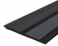 Стеновая панель 120х12 мм Hiwood LV123 BK114K черный 2,7м Стеновая панель 120х12 мм Hiwood LV123 BK114K черный 2,7м