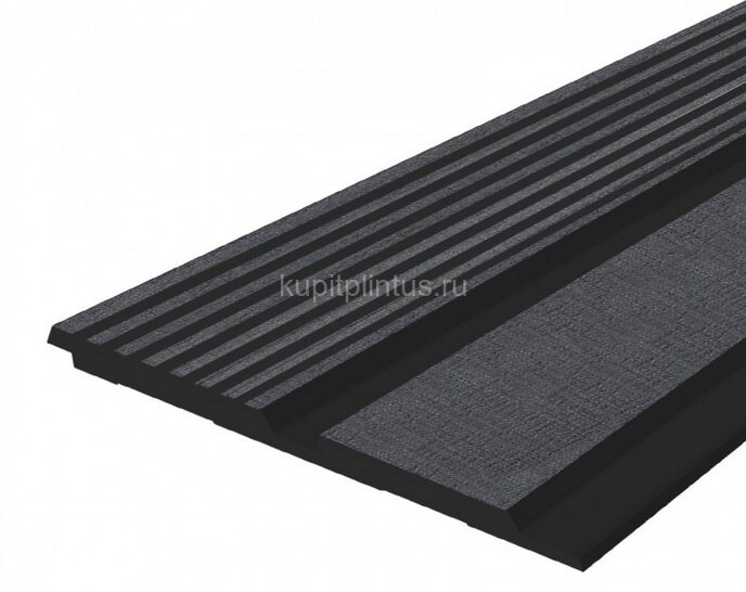 Заказать Стеновая панель 120х12 мм Hiwood LV123 BK114K черный 2,7м 