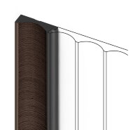 Финишный молдинг 12х32 мм HiWood LF139A BR354 под дерево 2,7 м Финишный молдинг 12х32 мм HiWood LF139A BR354 под дерево 2,7 м