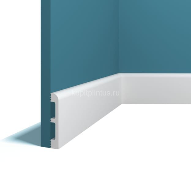 Заказать Напольный плинтус 13х80 мм Перфект Плюс P83 белый 2 м Заказать Напольный плинтус 13х80 мм Перфект Плюс P83 белый 2 м