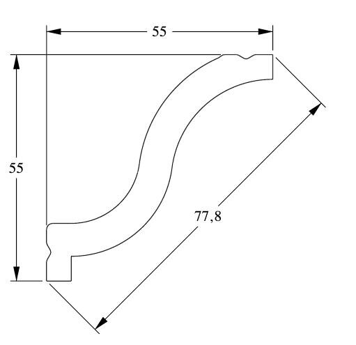 Заказать Карниз Orac Decor Duropolymer CX108 2 м 