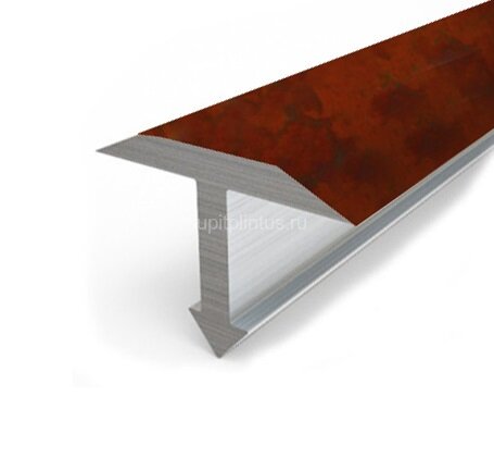 Заказать Декорированный Т-профиль из алюминия Т-18 КД Пробка 2,7 м Заказать Декорированный Т-профиль из алюминия Т-18 КД Пробка 2,7 м