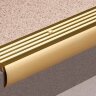 Заказать Порог угловой из анодированного алюминия Д4 Золото КЕ 2,7 м 