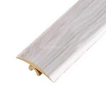 Заказать Порог гибкий ПВХ Т-образный Cezar Flex Line 163 Дуб аспен 6 м 