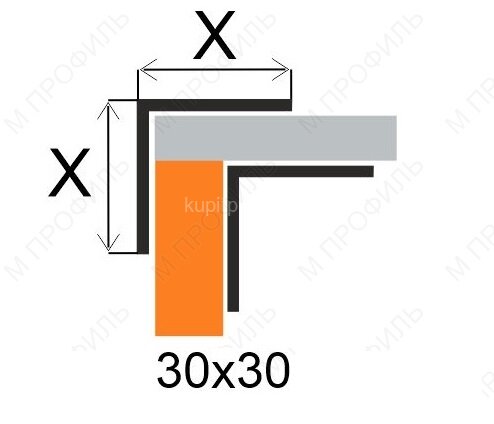 Заказать Уголок отделочный ПВХ 30х30 мм Слоновая кость 2,7 м Заказать Уголок отделочный ПВХ 30х30 мм Слоновая кость 2,7 м
