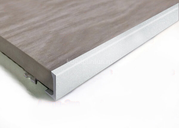 Заказать Алюминиевый L-профиль 8 мм ПО-Г8 Белый муар 2,7 м Заказать Алюминиевый L-профиль 8 мм ПО-Г8 Белый муар 2,7 м