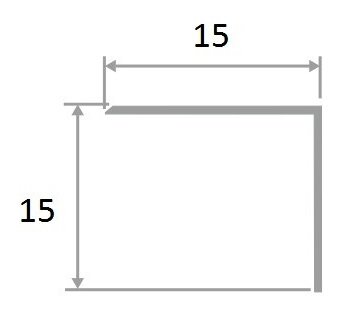 Заказать Латунный уголок 15х15 мм ЛПН-15х15 латунный хром полированный 2,7 м Заказать Латунный уголок 15х15 мм ЛПН-15х15 латунный хром полированный 2,7 м