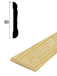 Наличник фигурный ПВХ Lemal 22060 60 мм Цвет 0050 Сосна 2,2 м Наличник фигурный ПВХ Lemal 22060 60 мм Цвет 0050 Сосна 2,2 м