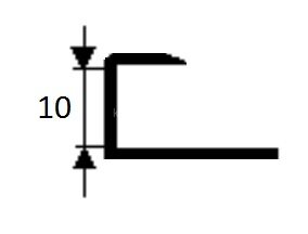 Заказать Профиль для ламината оконечный Panel L с рифлением алюминий 10 мм PV59-04 золото матовое 2,7 м Заказать Профиль для ламината оконечный Panel L с рифлением алюминий 10 мм PV59-04 золото матовое 2,7 м