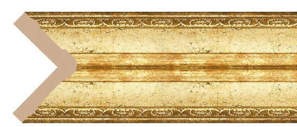 Заказать Декоративный уголок Decomaster 142-126 Золотой глянец 50х50х2400 мм 