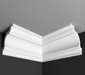 Угол внутренний к плинтусу Де-Багет П 01 80/80 (8*4) белый Угол внутренний к плинтусу Де-Багет П 01 80/80 (8*4) белый