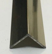 Алюминиевый уголок 29х29 мм ПБ29х29х1 золото люкс 3 м