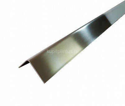 Заказать Уголок из нержавеющей стали равнополочный ПБ 30х30 прямой шлифованный 2,7 м 