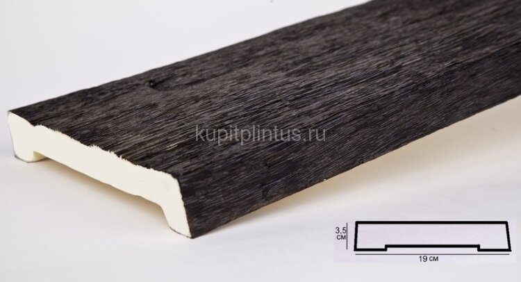 Заказать Доска из полиуретана 19х3,5 см Уникс Славянский стиль ДСС19 Темная олива 2 м Заказать Доска из полиуретана 19х3,5 см Уникс Славянский стиль ДСС19 Темная олива 2 м