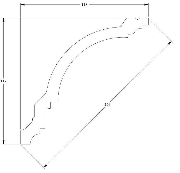 Заказать Карниз Orac Decor Duropolymer CX107 2 м Заказать Карниз Orac Decor Duropolymer CX107 2 м