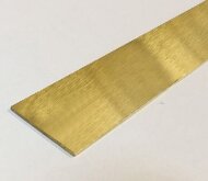 Полоса из латуни 30 мм Yakamoz Л 30х1,5 латунь шлифованная 2,7 м Полоса из латуни 30 мм Yakamoz Л 30х1,5 латунь шлифованная 2,7 м